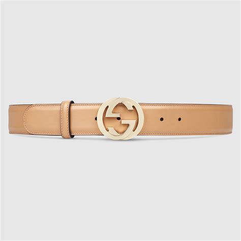 Gucci interlocking belt women's